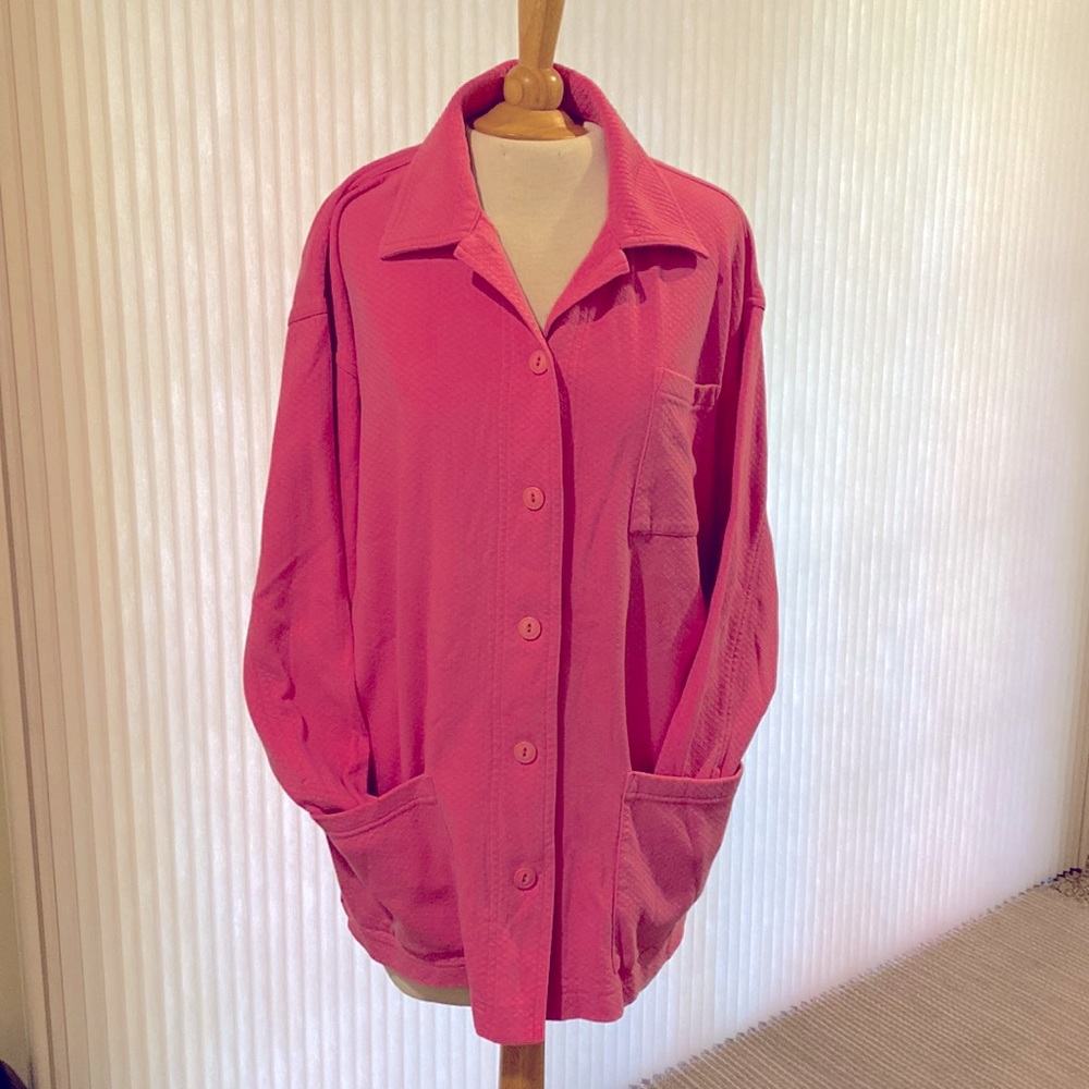 Jones New York Button Up Casual Top/Topper